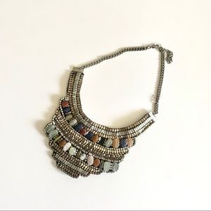 Beaded Statement Necklace